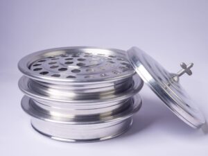 communion trays silver