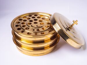 gold communion trays 120 holes